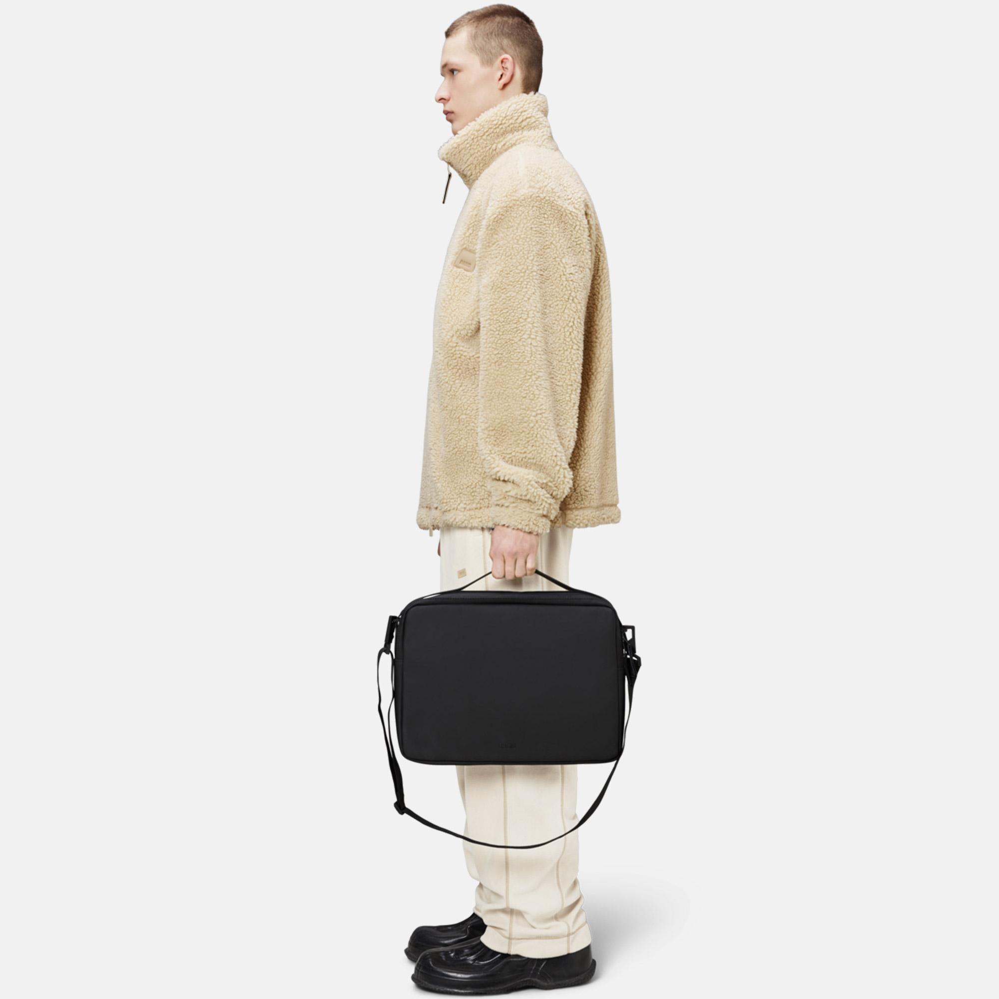 Rains Laptop Bag 15"/16" W3 Unisex Siyah Laptop Çantası