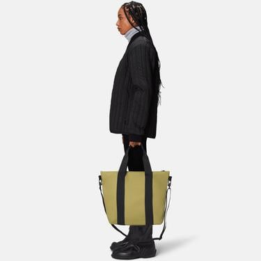  Rains Tote Bag Mini W3 Unisex Haki Omuz Çantası