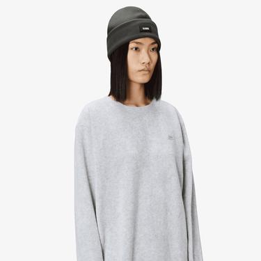  Rains Ribbed Fleece Beanie T1 Unisex Yeşil Bere