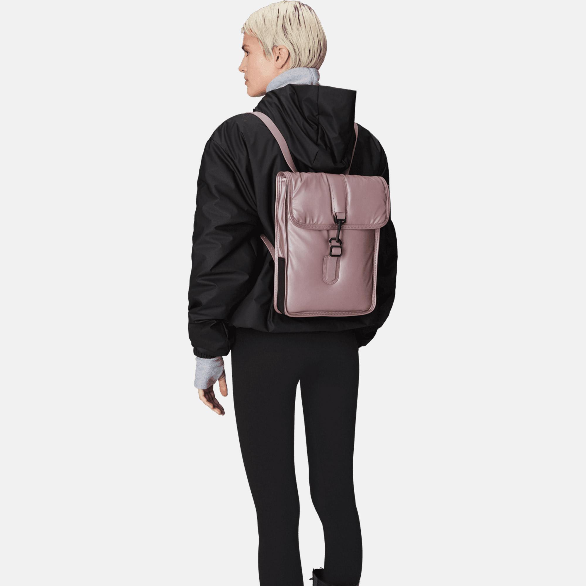 Rains Puffed Micro W3 Unisex Kahverengi Sırt Çantası