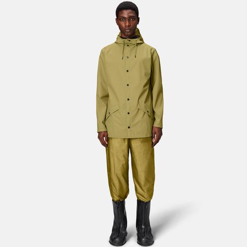  Rains Jacket W3 Unisex Haki Yağmurluk