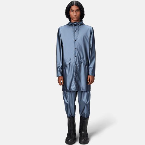  Rains Long Jacket W3 Unisex Kahverengi Yağmurluk