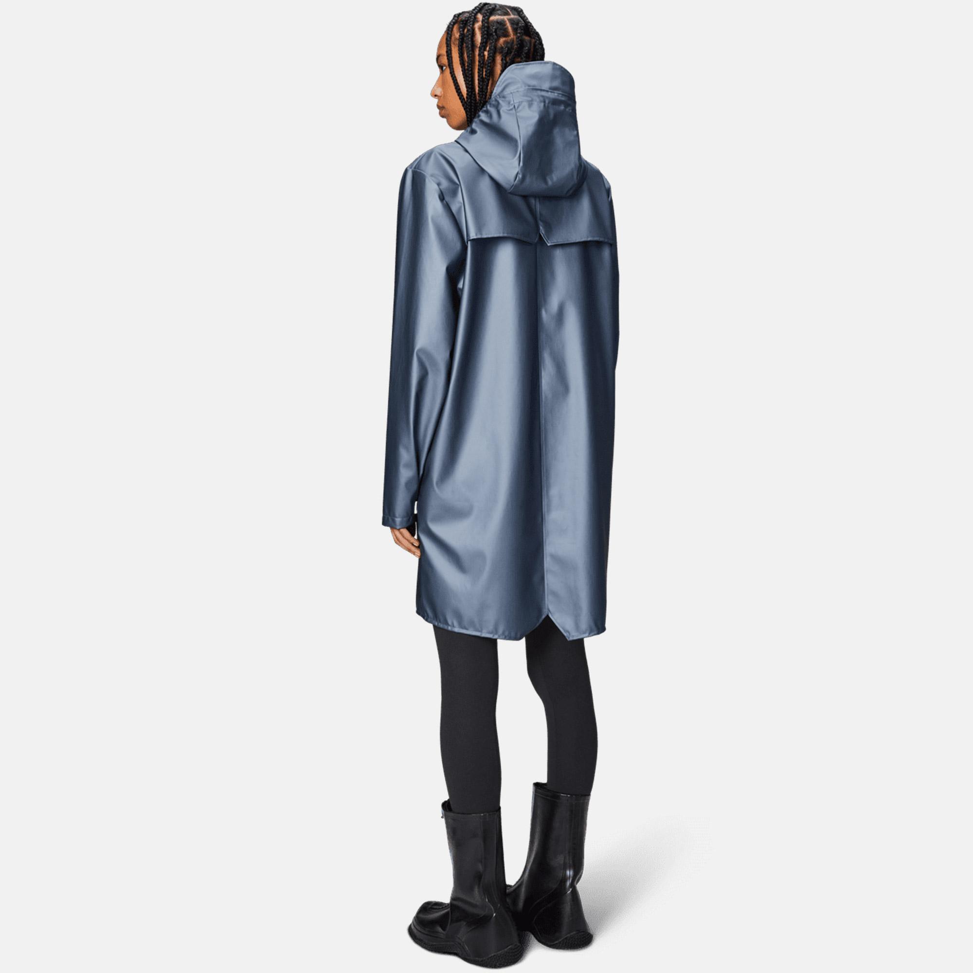 Rains Long Jacket W3 Unisex Kahverengi Yağmurluk