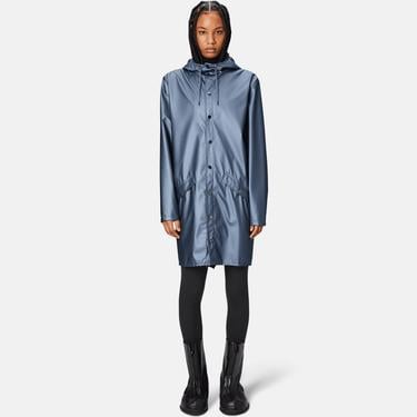  Rains Long Jacket W3 Unisex Kahverengi Yağmurluk