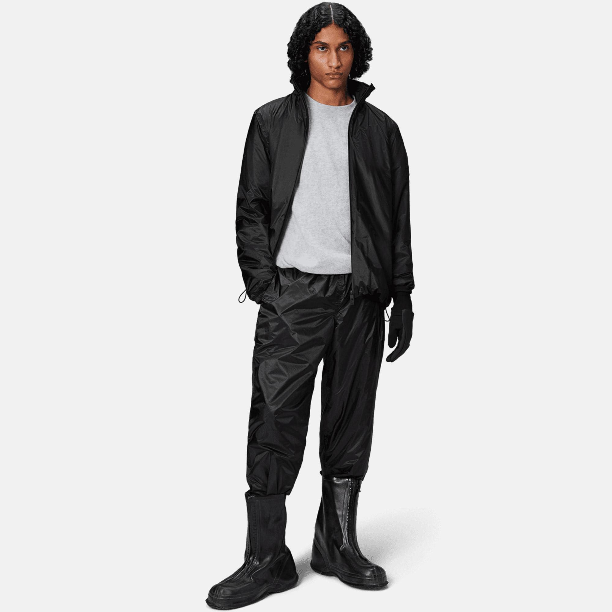 Rains Kauto Insulated Pants Regular W4T1 Unisex Siyah Panço