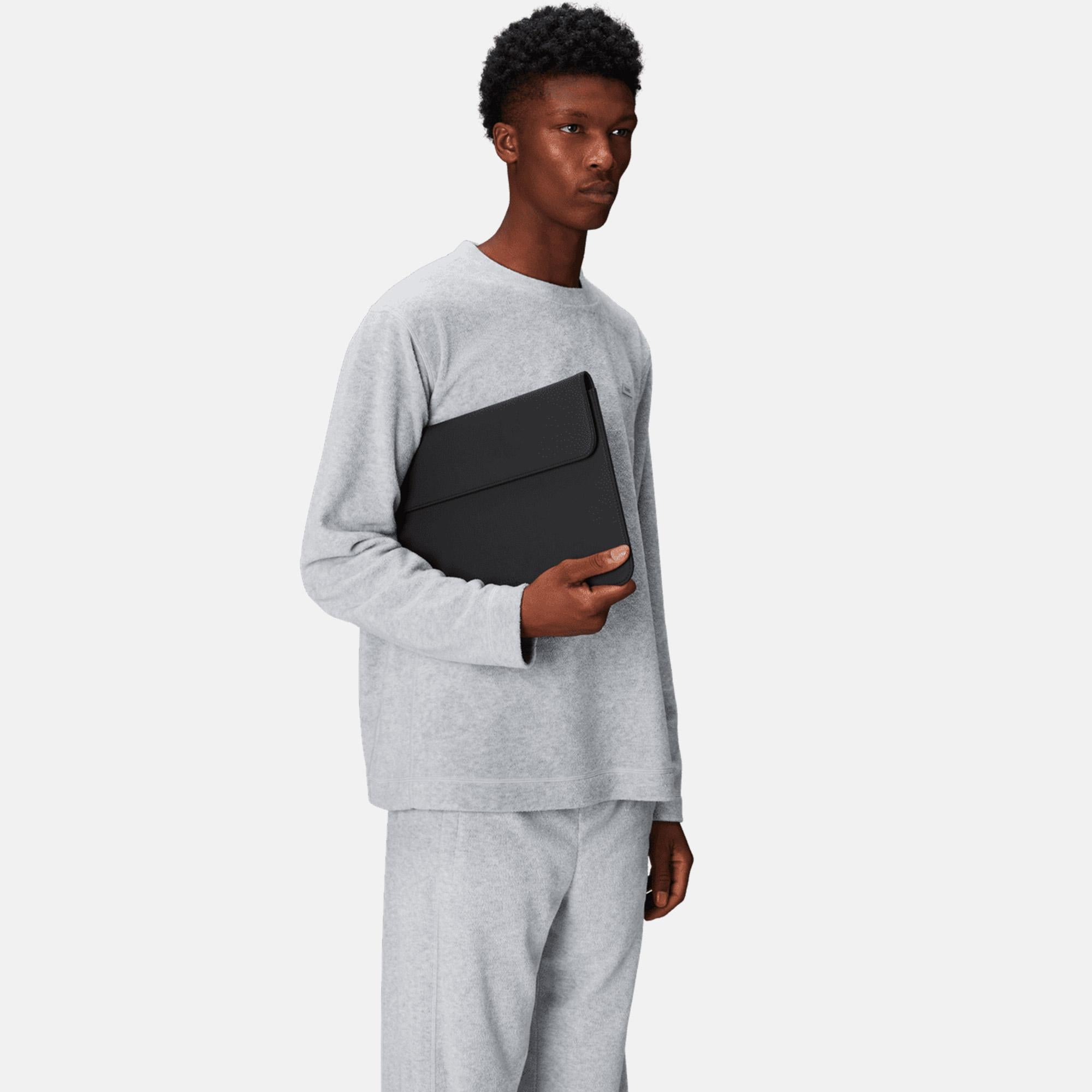 Rains Laptop Portfolio 15"/16'' W1 Unisex Siyah Laptop Çantası