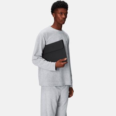  Rains Laptop Portfolio 15"/16'' W1 Unisex Siyah Laptop Çantası