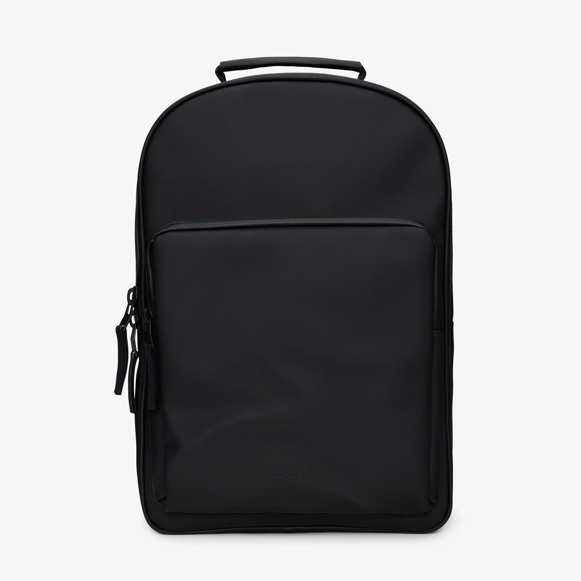 Rains Book Daypack Large Unisex Siyah Sırt Çantası