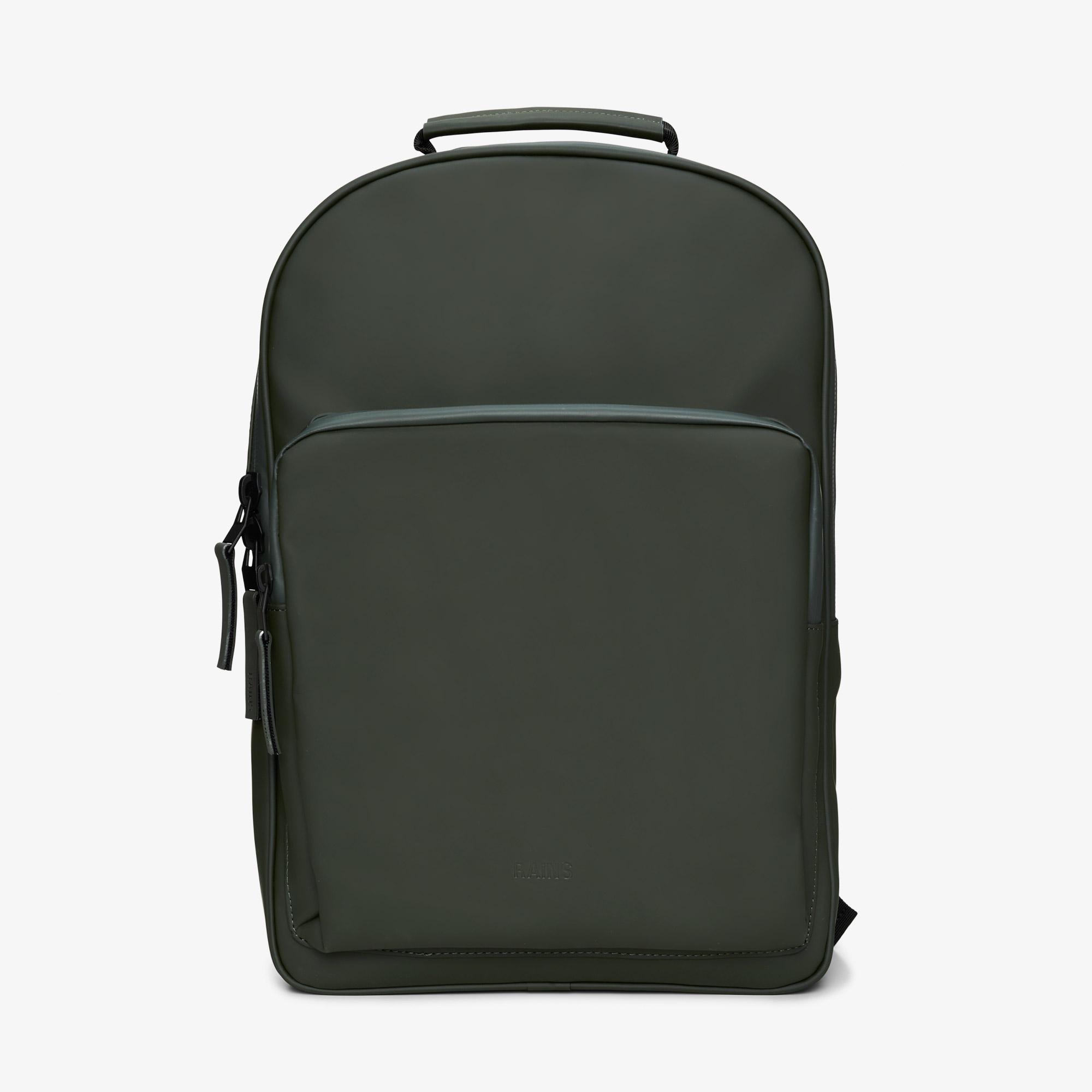 Rains Book Daypack Large W3 Unisex Yeşil Sırt Çantası