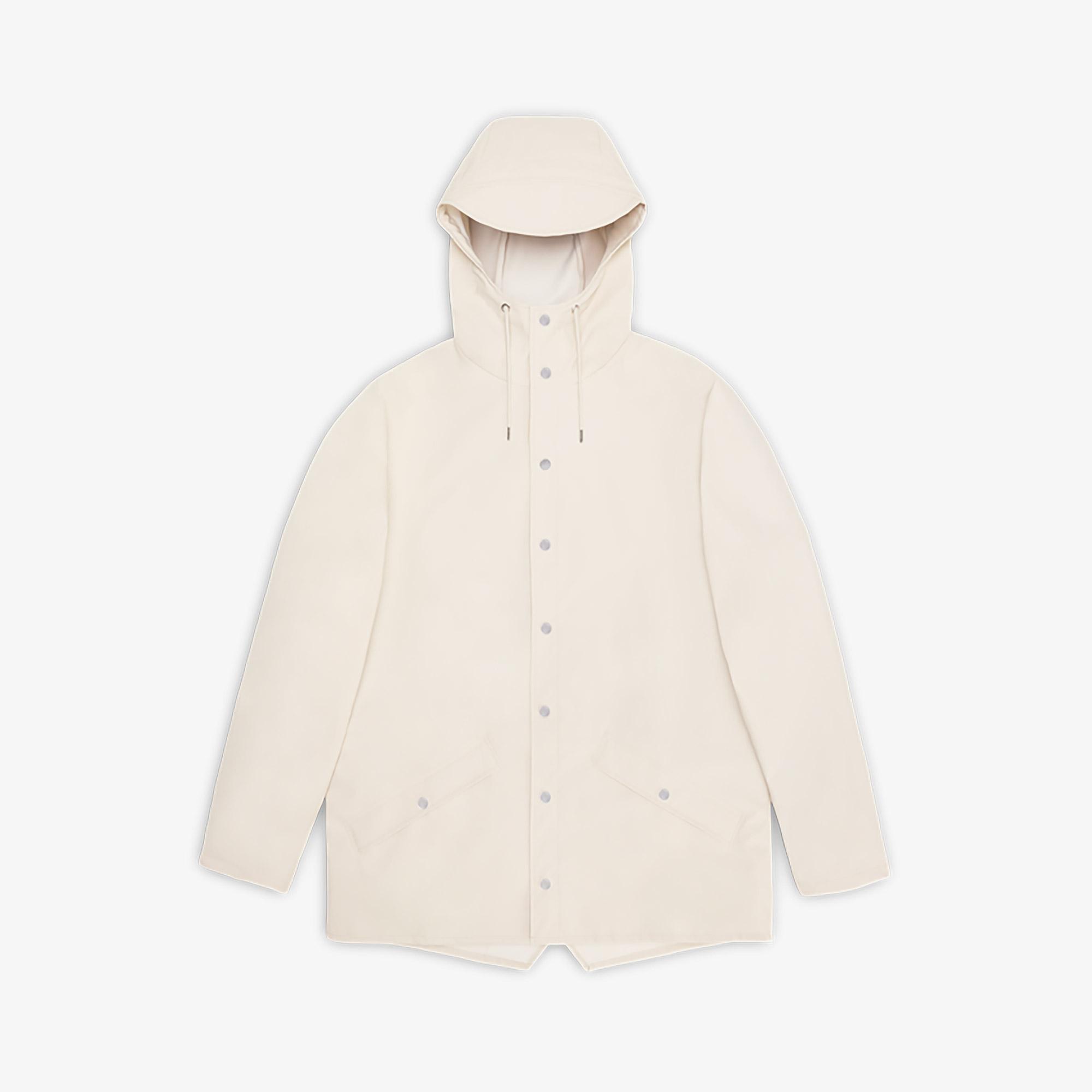 Rains Jacket W3 Unisex Gri Yağmurluk