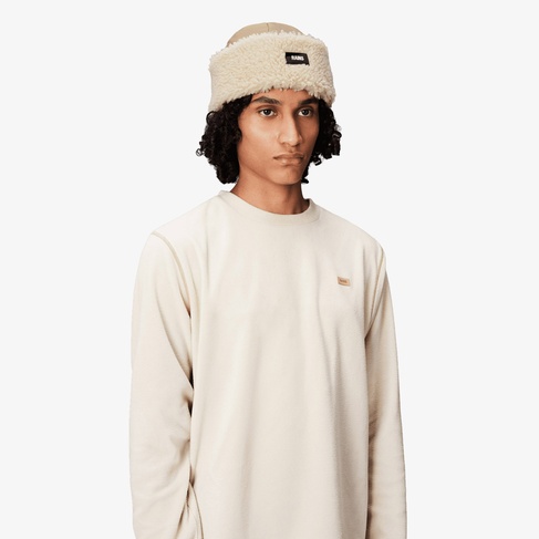  Rains Insulated Fleece T2 Unisex Bej Şapka
