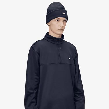  Rains Ribbed Fleece Beanie T1 Unisex Lacivert Bere