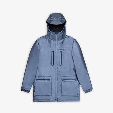  Rains Cargo Long W3 Unisex Kahverengi Yağmurluk