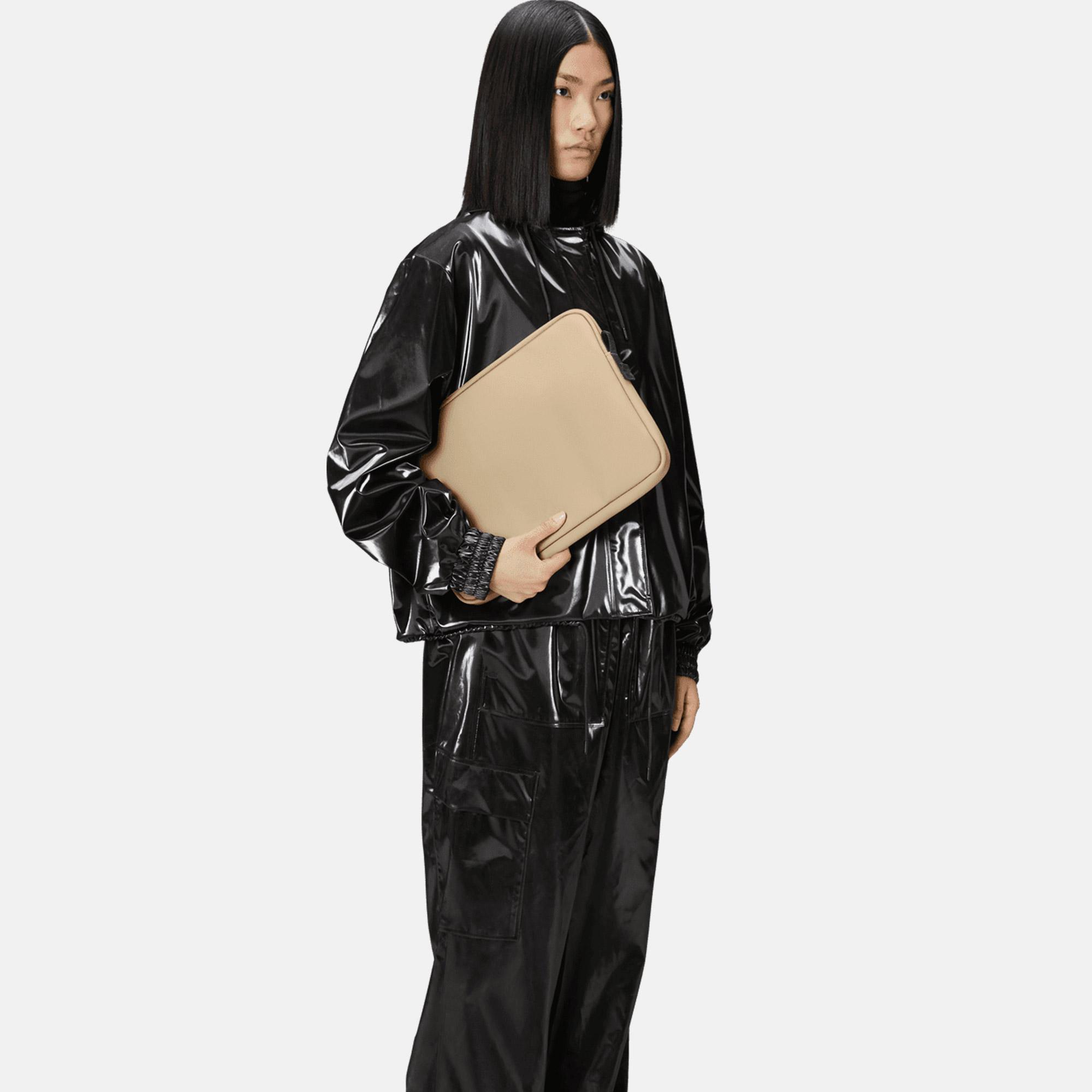 Rains Trail Laptop Case 13"/14" W1 Unisex Bej Laptop Çantası