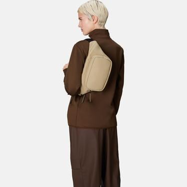  Rains Bum Bag W3 Unisex Bej Bel Çantası