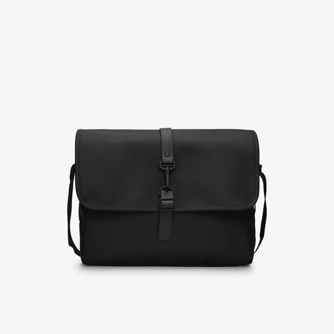  Rains Messenger Bag W3 Unisex Siyah Omuz Çantası