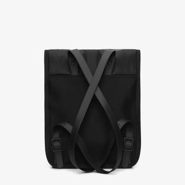  Rains Puffed Backpack Micro W3 Unisex Siyah Sırt Çantası