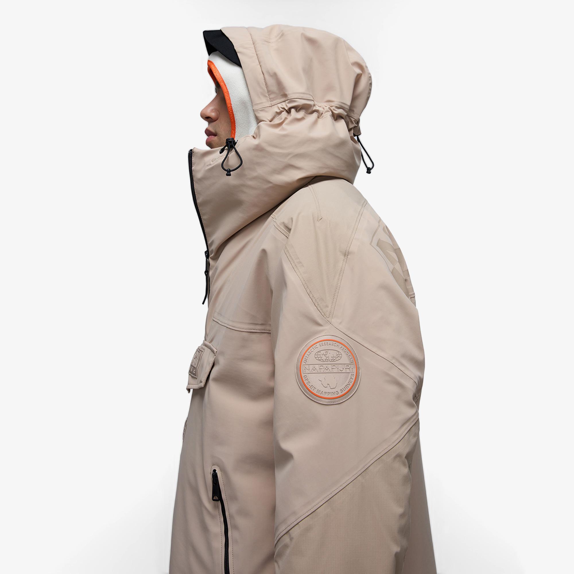 Napapijri Rainforest Tech Erkek Bej Ceket