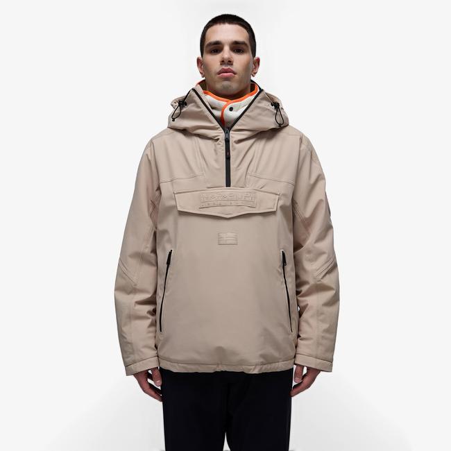  Napapijri Rainforest Tech Erkek Bej Ceket