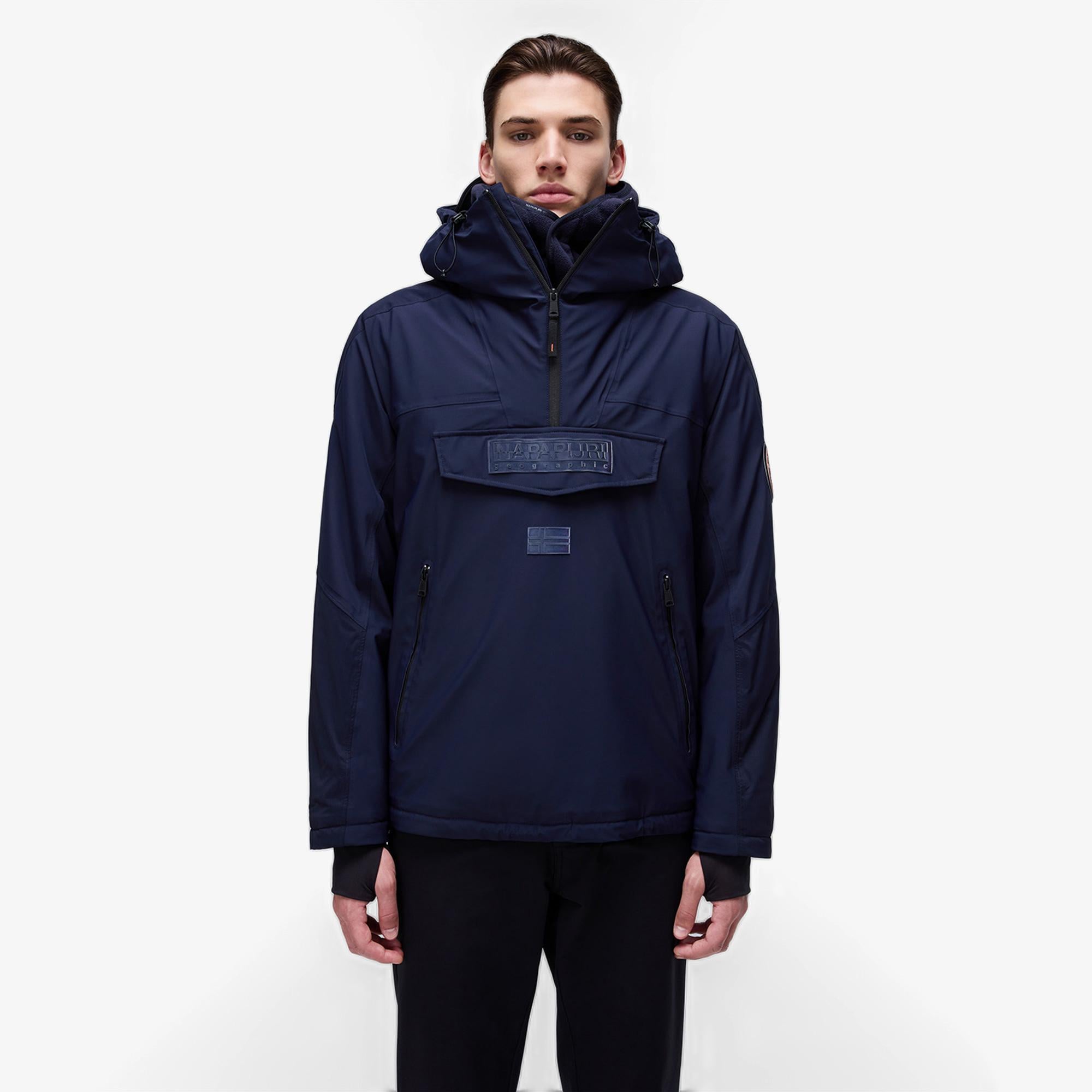 Napapijri Rainforest Tech Erkek Mavi Ceket