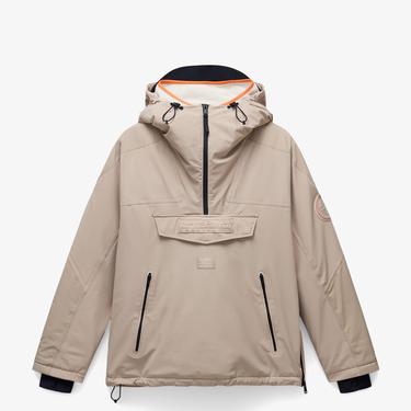  Napapijri Rainforest Tech Erkek Bej Ceket