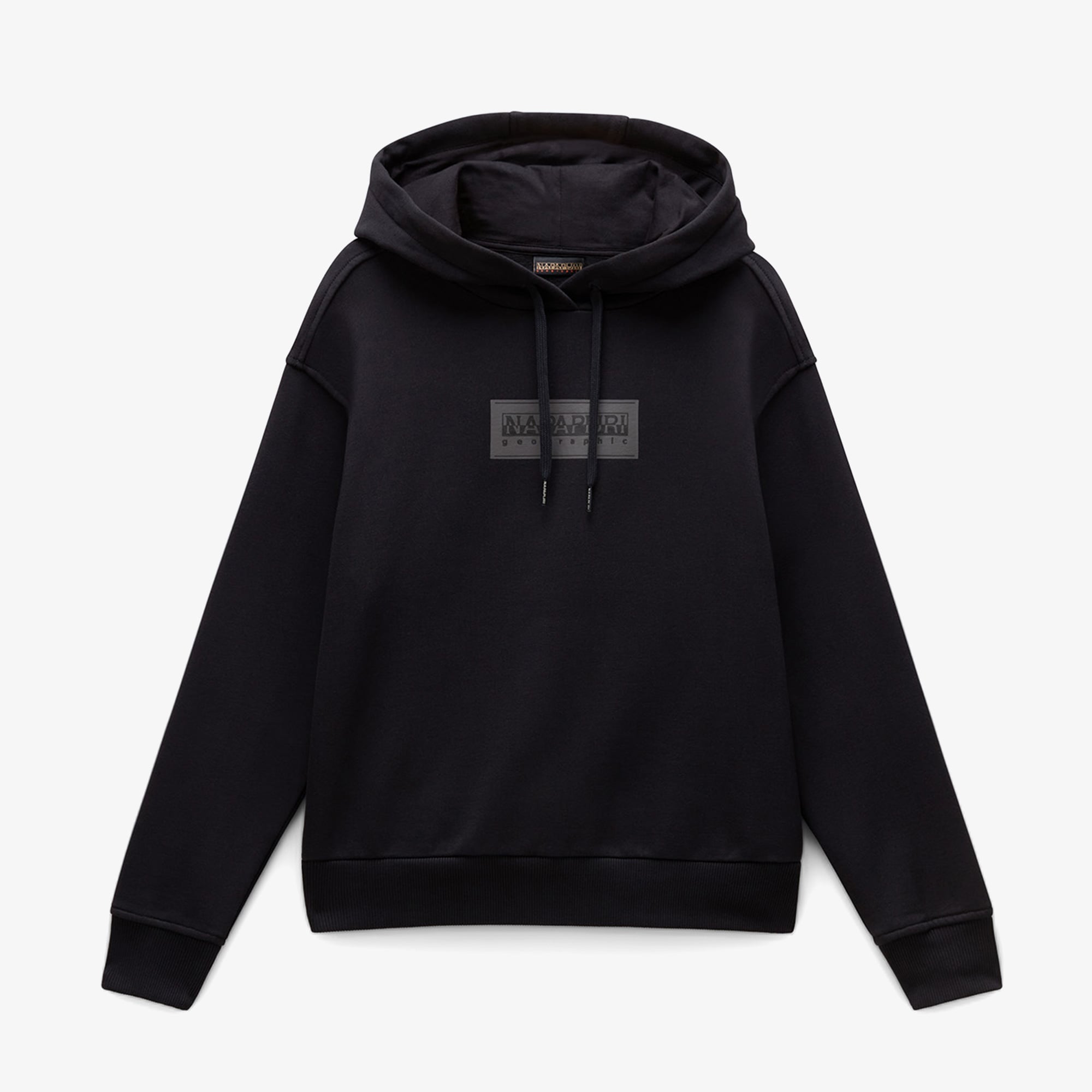  Napapijri B-Box Logo Kadın Siyah Sweatshirt