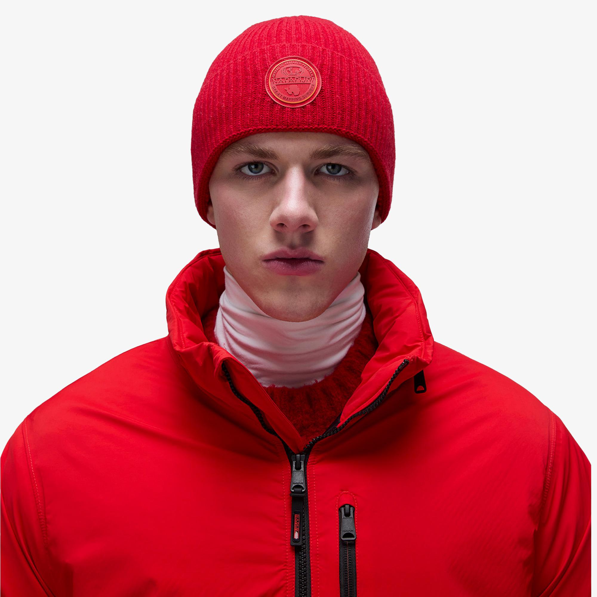 Napapijri F-Singine Cap Erkek Kırmızı Bere