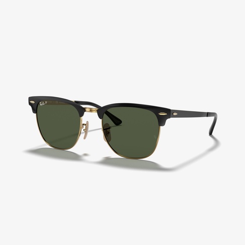  RAY-BAN 0RB3716 Clubmaster Metal Unisex Gold Siyah Güneş Gözlüğü