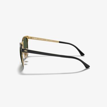  RAY-BAN 0RB3716 Clubmaster Metal Unisex Gold Siyah Güneş Gözlüğü