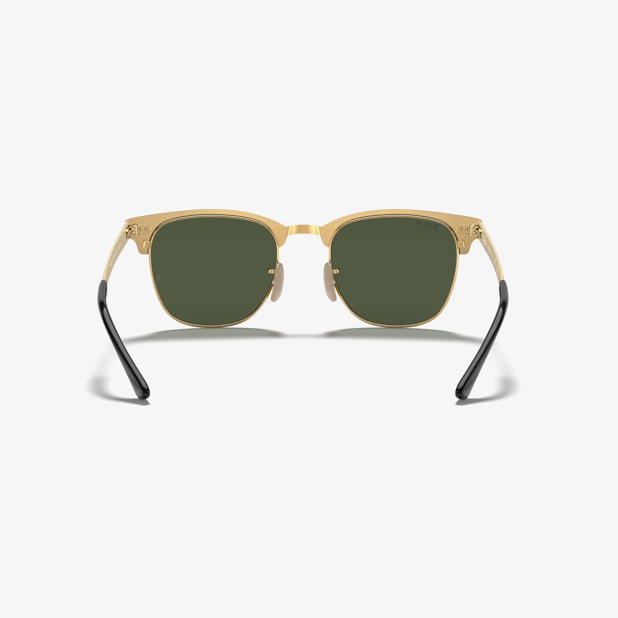 RAY-BAN 0RB3716 Clubmaster Metal Unisex Gold Siyah Güneş Gözlüğü