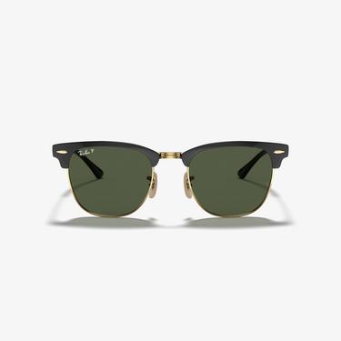  RAY-BAN 0RB3716 Clubmaster Metal Unisex Gold Siyah Güneş Gözlüğü