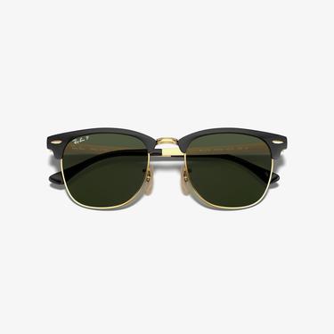  RAY-BAN 0RB3716 Clubmaster Metal Unisex Gold Siyah Güneş Gözlüğü