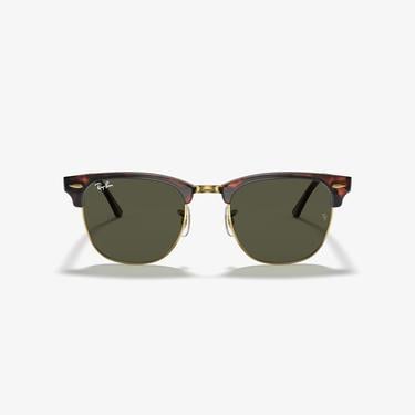  RAY-BAN 0RB3016 Clubmaster Erkek Mock Tortoise Arista Güneş Gözlüğü