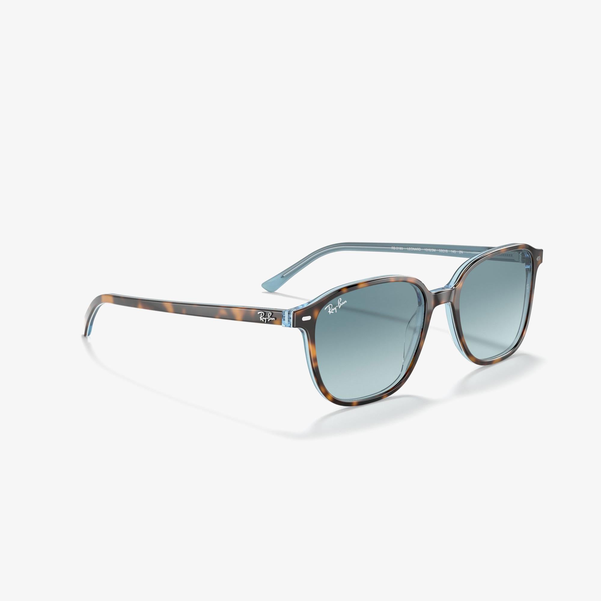 RAY-BAN 0RB2193 Leonard Unisex Top Havana On Light Mavi Güneş Gözlüğü