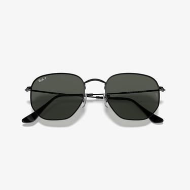  RAY-BAN 0RB3548N Hexagonal Unisex Siyah Güneş Gözlüğü