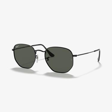  RAY-BAN 0RB3548N Hexagonal Unisex Siyah Güneş Gözlüğü