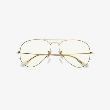  RAY-BAN 0RB3025 Aviator Large Metal Unisex Shiny Altın Rengi Güneş Gözlüğü