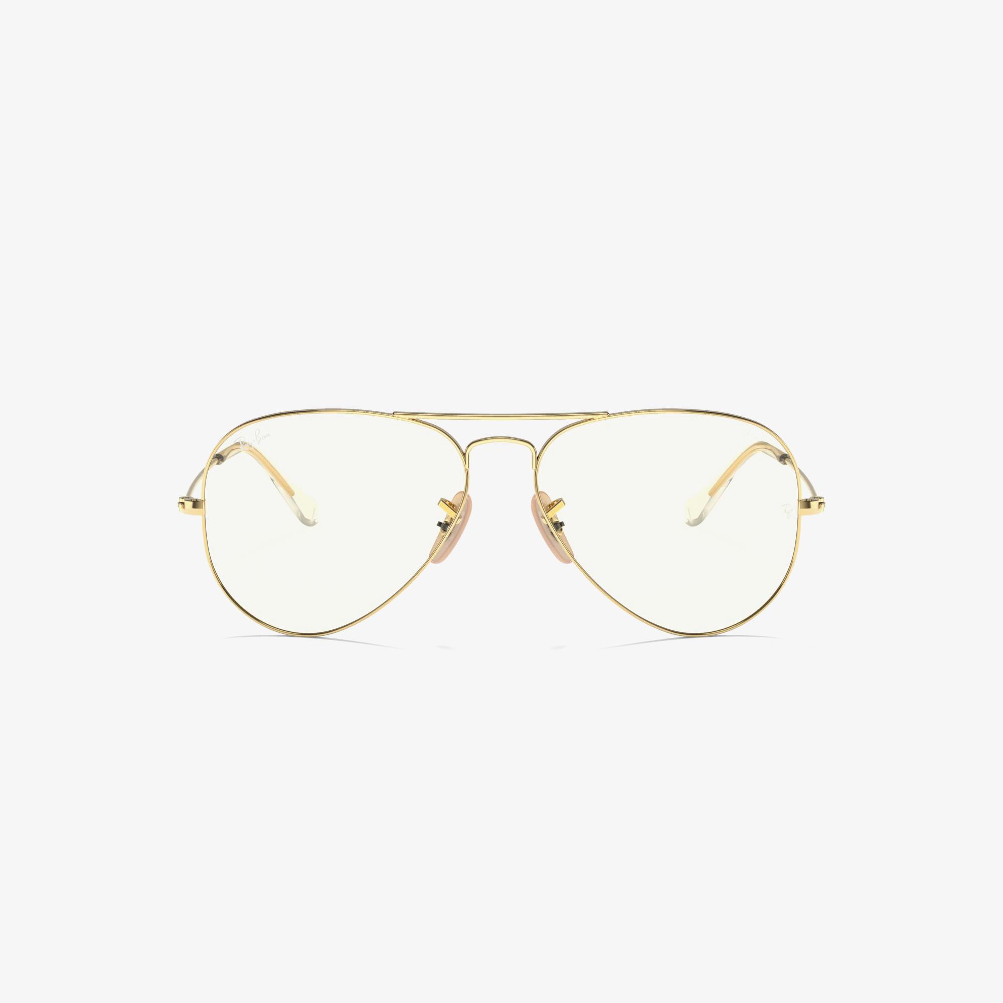 RAY-BAN 0RB3025 Aviator Large Metal Unisex Shiny Altın Rengi Güneş Gözlüğü