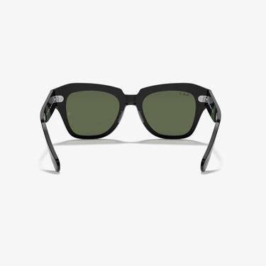  RAY-BAN 0RB2186 State Street Unisex Siyah Güneş Gözlüğü