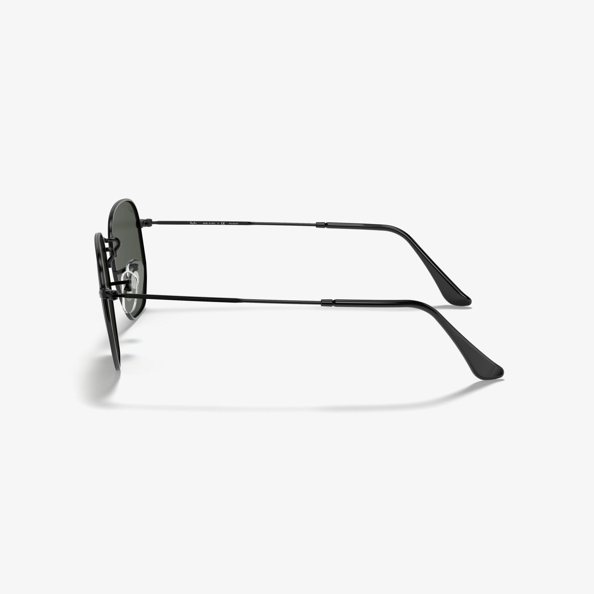 RAY-BAN 0RB3548N Hexagonal Unisex Siyah Güneş Gözlüğü