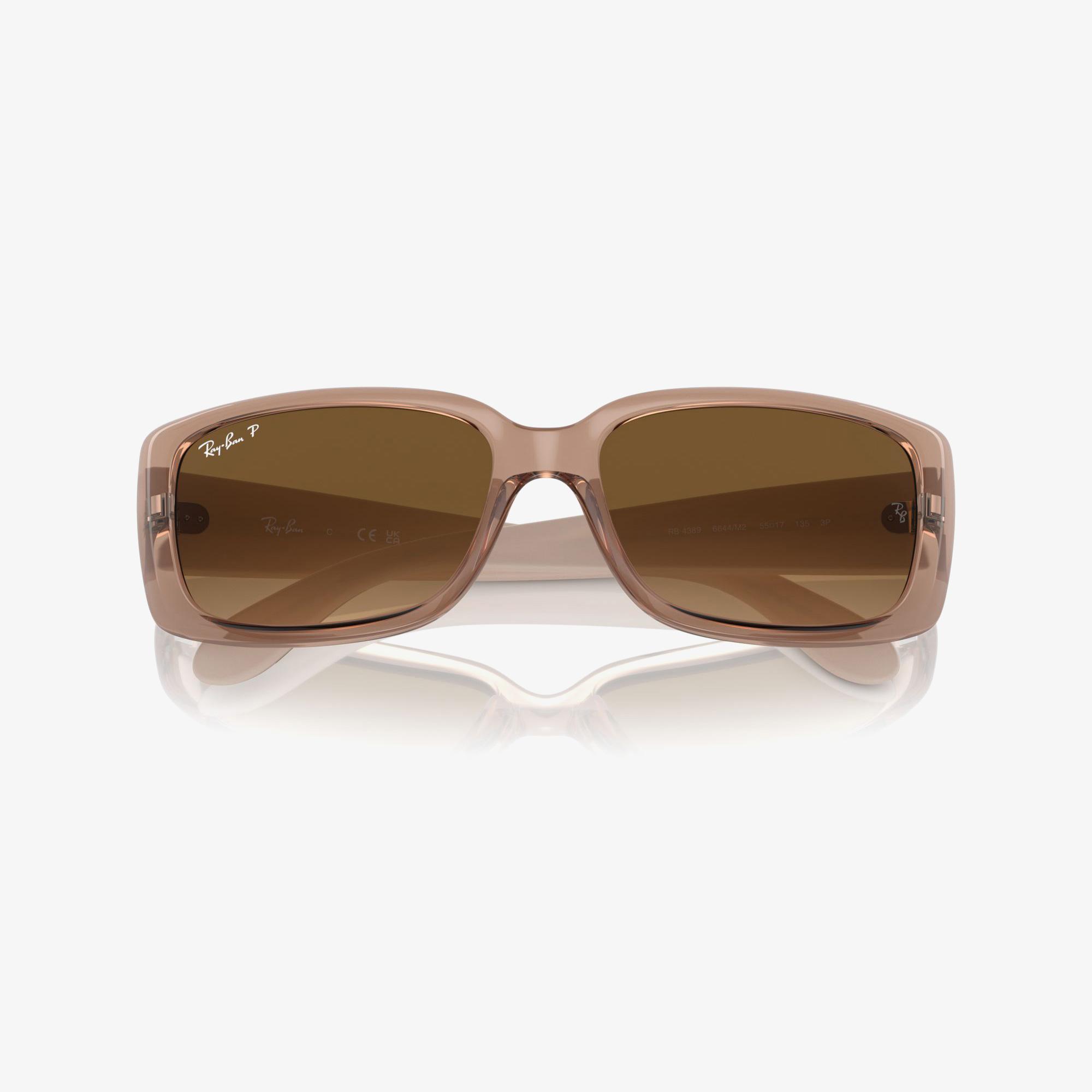 RAY-BAN 0RB4389 Kadın Kahverengi Güneş Gözlüğü