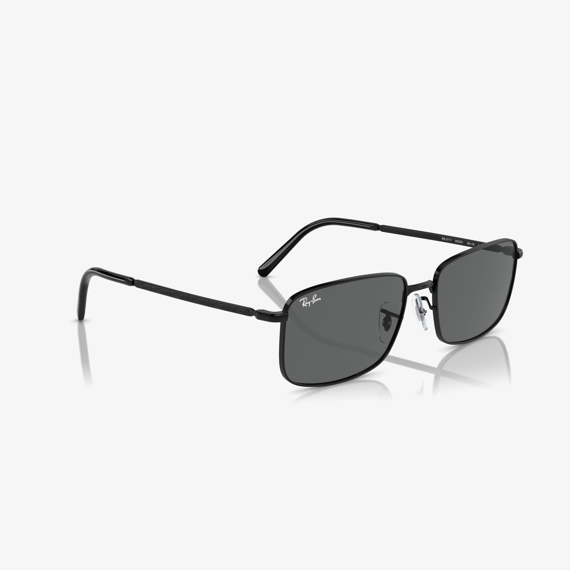 RAY-BAN 0RB3717 Unisex Siyah Güneş Gözlüğü