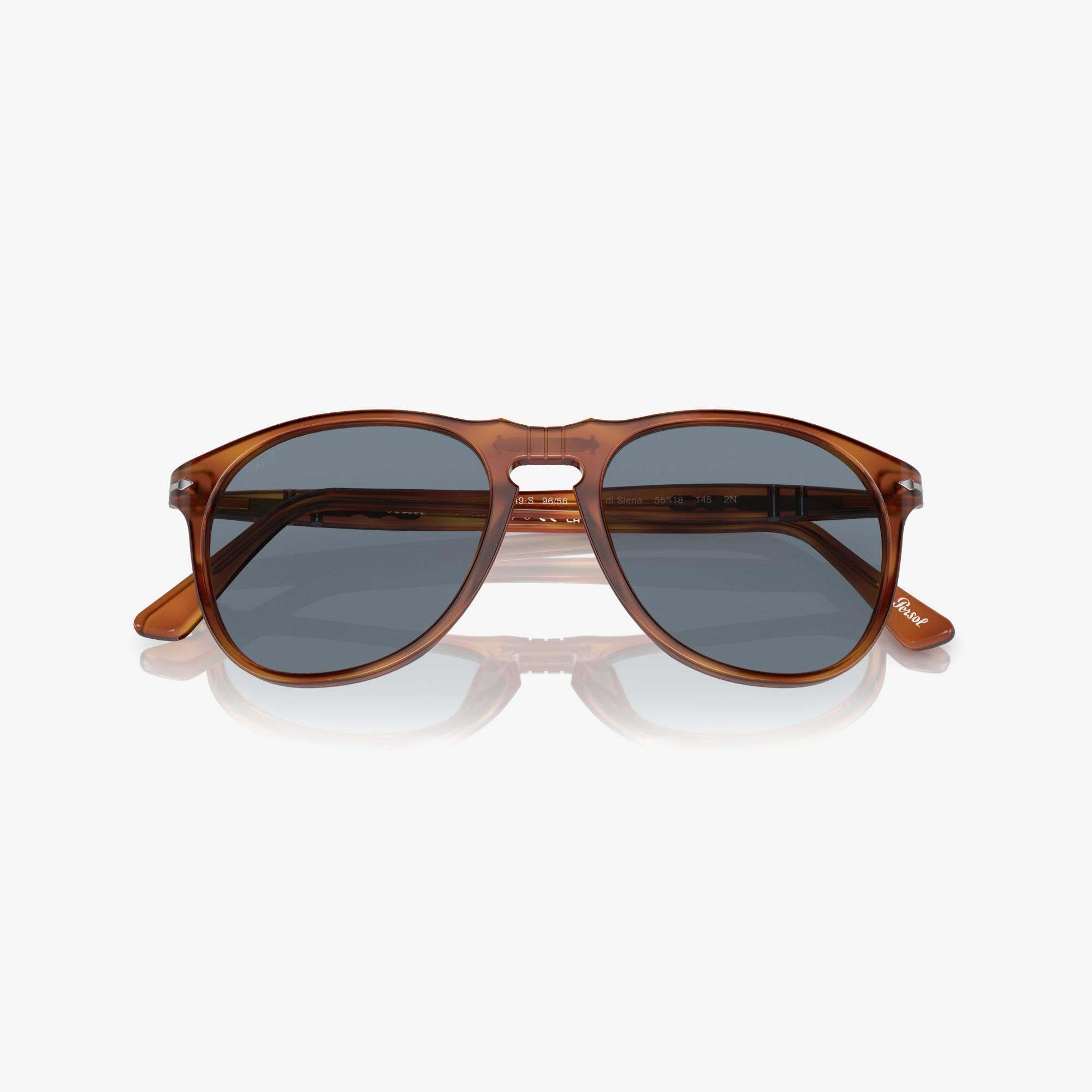 PERSOL Acetate Erkek Kahverengi Güneş Gözlüğü