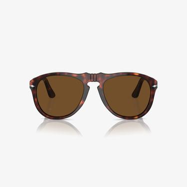  PERSOL Acetate Erkek Kahverengi Güneş Gözlüğü