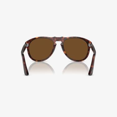  PERSOL Acetate Erkek Kahverengi Güneş Gözlüğü