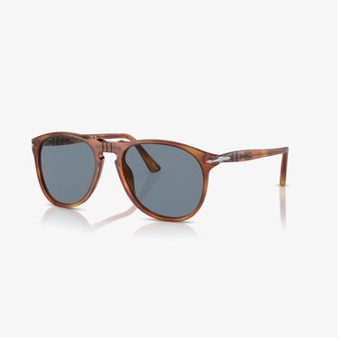  PERSOL Acetate Erkek Kahverengi Güneş Gözlüğü