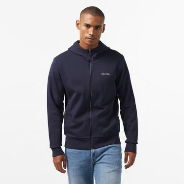  Calvin Klein Micro Logo Repreve Erkek Lacivert Hoodie