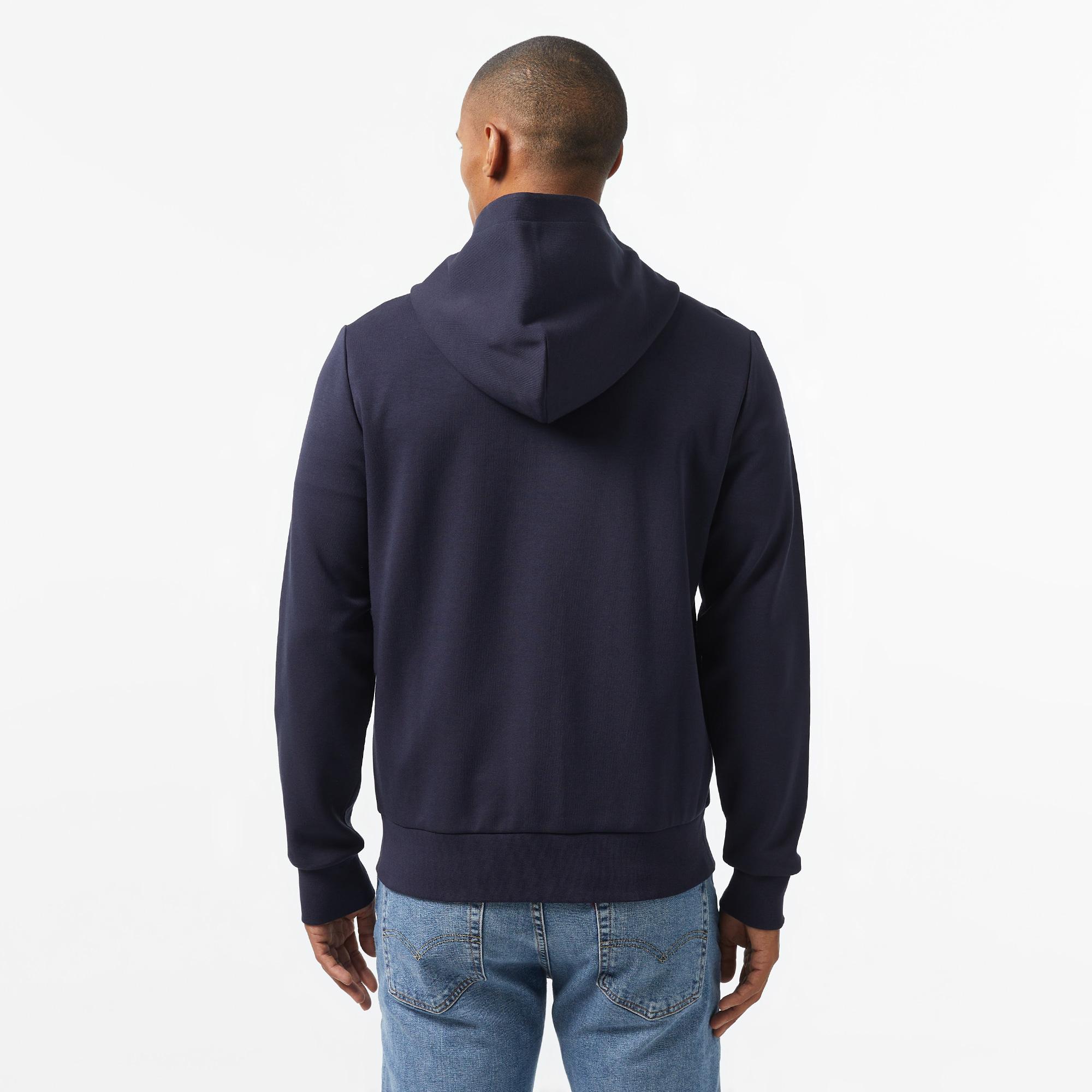 Calvin Klein Micro Logo Repreve Erkek Lacivert Hoodie