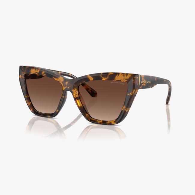  MICHAEL KORS Dubai Kadın Kahverengi Güneş Gözlüğü