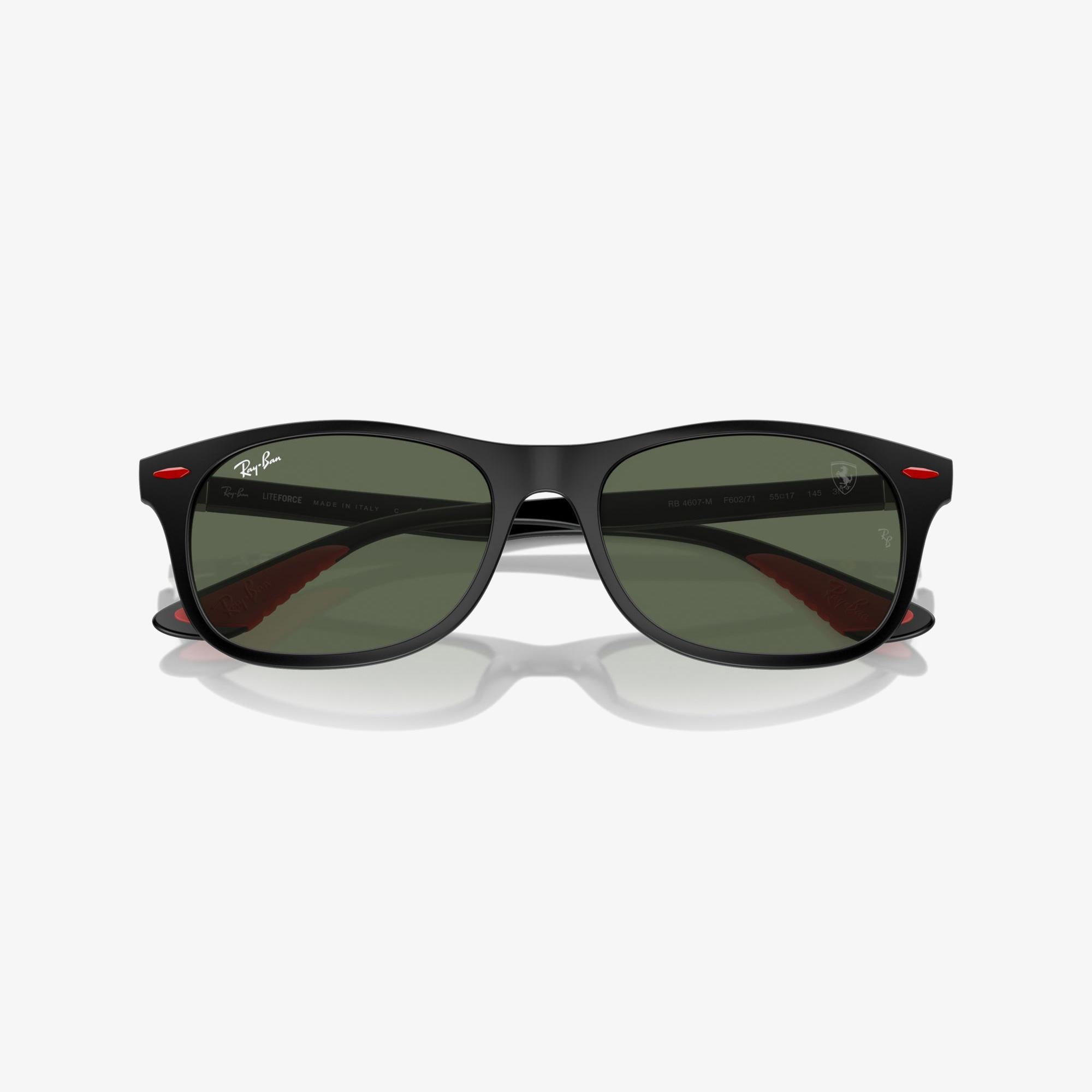 RAY-BAN Rb467M Scuderia Ferrari Collection Unisex Siyah Güneş Gözlüğü